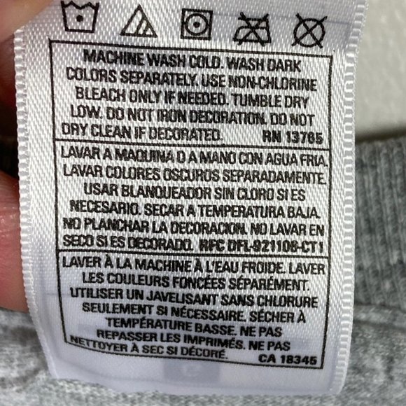 Vintage Dare American Flag Short Sleeve Tee Fruit of the Loom Size Large T-Shirt - Picture 5 of 12